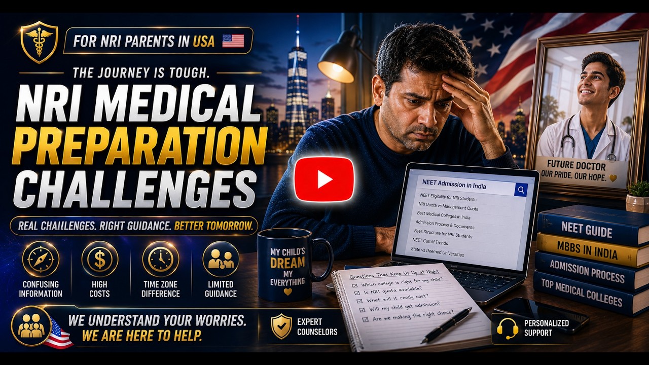 Medical (MBBS) Admission In India for NRI Students In USA